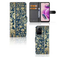 Xiaomi Redmi Note 12S Hoesje Beige Flowers - thumbnail