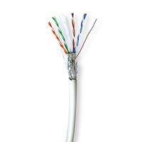 Netwerk Kabel Rol | CAT6 | Solid | S/FTP | Koper | 305.0 m | Binnenshuis | Rond | LSZH | Grijs | Gif