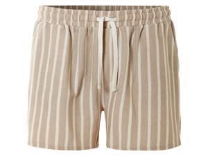 LIVERGY Korte heren broek (Beige, XL)
