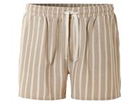 LIVERGY Korte heren broek (Beige, XL)