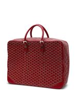 Goyard Pre-Owned valise Goyardine zippée - Rouge