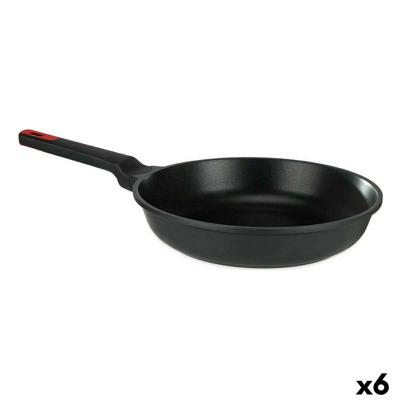 Pan Kinvara 77780 77780 Zwart Aluminium Bakeliet Gegoten aluminium Ø 30 cm (6 Stuks)