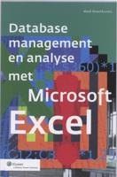 Database management en analyses met Microsoft Excel (Paperback)