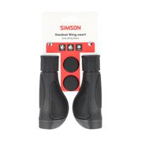 Simson handvatten wing zwart