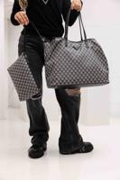 Guess G Wave 2-In-1 Tote Tas Zwart - Kleur: Zwart | Soccerfanshop Guess G Wave 2-In-1 Tote Tas Zwart - Kleur: Zwart | Soccerfanshop