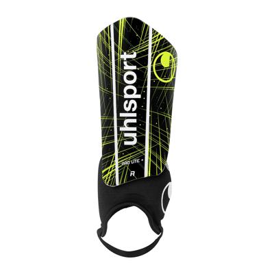 Uhlsport Pro Lite Plus Scheenbeschermers Zwart Felgeel Wit