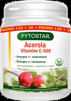 Fytostar Acerola C-500 Vitamine C Kauwtabletten Fytostar Acerola C-500 Vitamine C Kauwtabletten