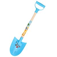 Summerplay Speelgoed piraten schep - voor kinderen - punt - kunststof - blauw - 49 cm   -