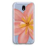 Pink Ellila Flower: Samsung Galaxy J5 (2017) Transparant Hoesje