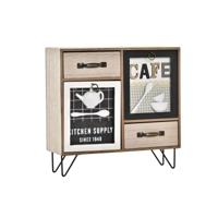 Keukenmeubilair DKD Home Decor Bruin Zwart Groen 30 x 10 x 29 cm Keuken