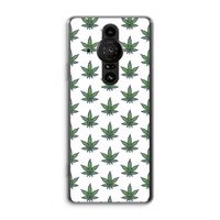 Weed: Sony Xperia Pro-I Transparant Hoesje