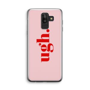 Ugh: Samsung Galaxy J8 (2018) Transparant Hoesje
