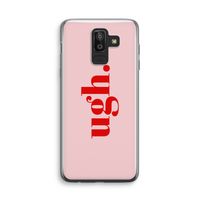 Ugh: Samsung Galaxy J8 (2018) Transparant Hoesje