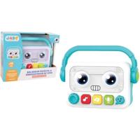 Muzikale en lichtgevende robot walkman - JADE - 17 cm - Muziek, opname en stemvervorming - Vanaf 18 maanden