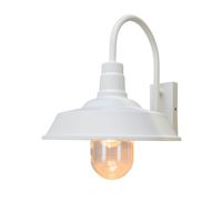 KonstSmide Nostalgische wandlamp Trapani wit 7354-250