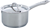 BK Profiline Steelpan met deksel 16 cm - thumbnail