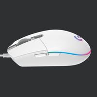 Logitech G203 Lightsync Optische Bedrade Gaming Muis - Wit - thumbnail