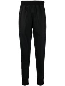 Jil Sander pantalon de jogging à chevilles élastiquées - Noir