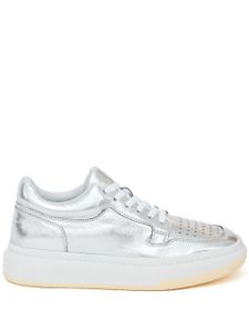 MM6 Maison Margiela baskets à lacets - Argent