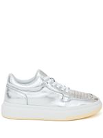 MM6 Maison Margiela baskets à lacets - Argent