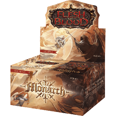 Flesh and Blood TCG: Monarch Unlimited Booster Display