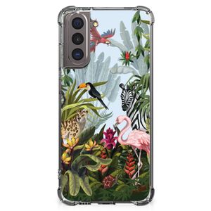 Case Anti-shock voor Samsung Galaxy S21 Jungle