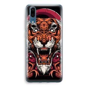 Tiger and Rattlesnakes: Huawei P20 Transparant Hoesje