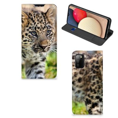 Samsung Galaxy M02s | A02s | Hoesje maken | Baby Luipaard