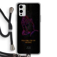 Praying For My Haters: OnePlus 9 Transparant Hoesje met koord