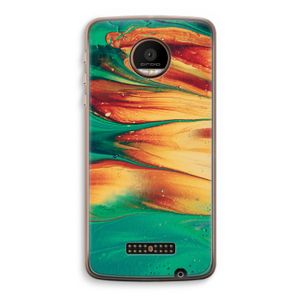 Green Inferno: Motorola Moto Z Force Transparant Hoesje
