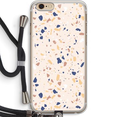 Terrazzo N°23: iPhone 6 PLUS / 6S PLUS Transparant Hoesje met koord
