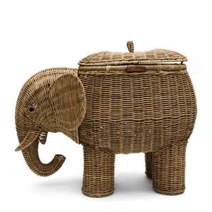 Riviera Maison - Rustic Rattan Elephant Basket Deco - Naturel