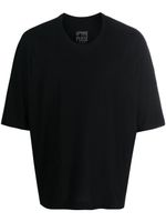 Homme Plissé Issey Miyake t-shirt en coton à manches courtes - Noir - thumbnail