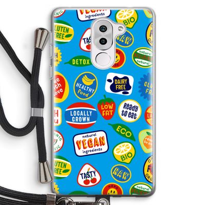Fruitsticker: Honor 6X Transparant Hoesje met koord