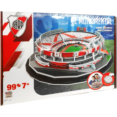 River Plate El Monumental Stadion - 3D Puzzel