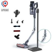 Snoerloze steelstofzuiger - EZICLEAN Cycloboost FR15 Animal Gemaakt in Frankrijk - 450 W - 80 min - 30 kPa - Zwart