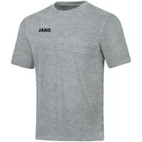 JAKO 6165 T-Shirt Base  - Lichtgrijs Gemeleerd - 38 - thumbnail