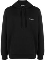 Carhartt WIP hoodie Script à broderies - Noir