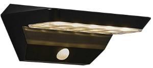 Nordlux LED Solar wandlamp Agena 5W 3000K zwart - 4802820