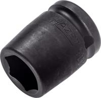 HAZET Krachtdopsleutel 900S-18 · 1/2 inch (12,5 mm) vierkant hol · Buiten-zeskant-tractieprofiel · SW 18 mm