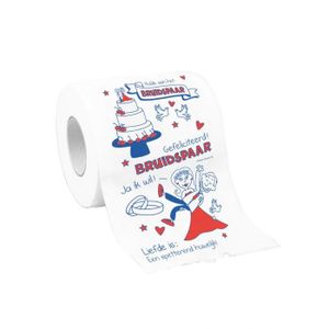 Toiletpapier Bruidspaar Getrouwd