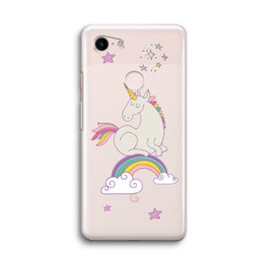 Regenboog eenhoorn: Google Pixel 3 Transparant Hoesje