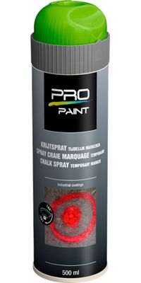 Markeerverf tijdelijk 5-15 dagen fluor groen (500ml)