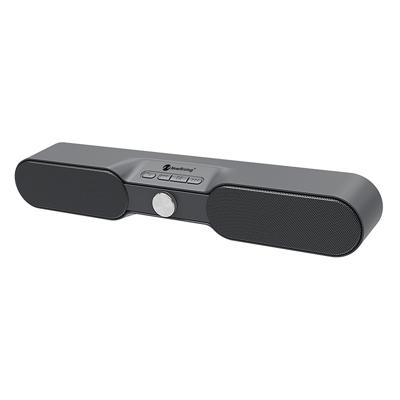 Nieuwe Rixing NR4017 draagbare 10W stereo surround SoundBar Bluetooth Speaker met microfoon (grijs)