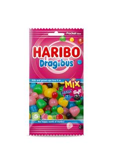 Haribo Haribo - Dragibus 130 Gram 8 Stuks