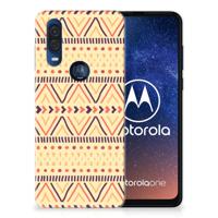 Motorola One Vision | TPU bumper | Aztec Yellow