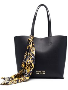 Versace Jeans Couture sac cabas en cuir artificiel - Noir