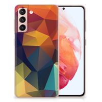 Samsung Galaxy S21 TPU Hoesje Polygon Color