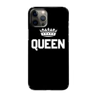 Queen zwart: Volledig geprint iPhone 12 Pro Max Hoesje