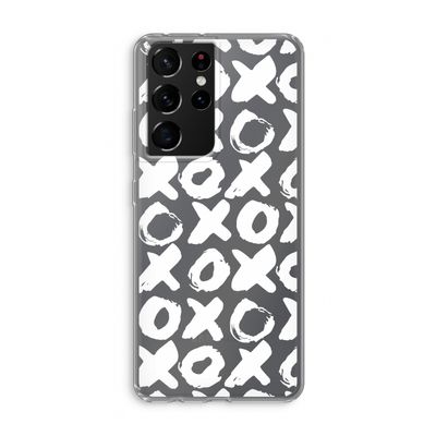 XOXO: Samsung Galaxy S21 Ultra Transparant Hoesje